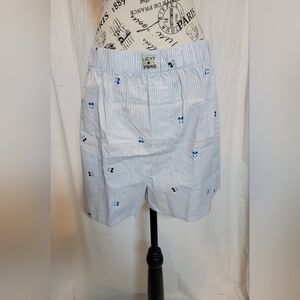 Lucky Brand Men's Light Blue Pinstripe Shorts